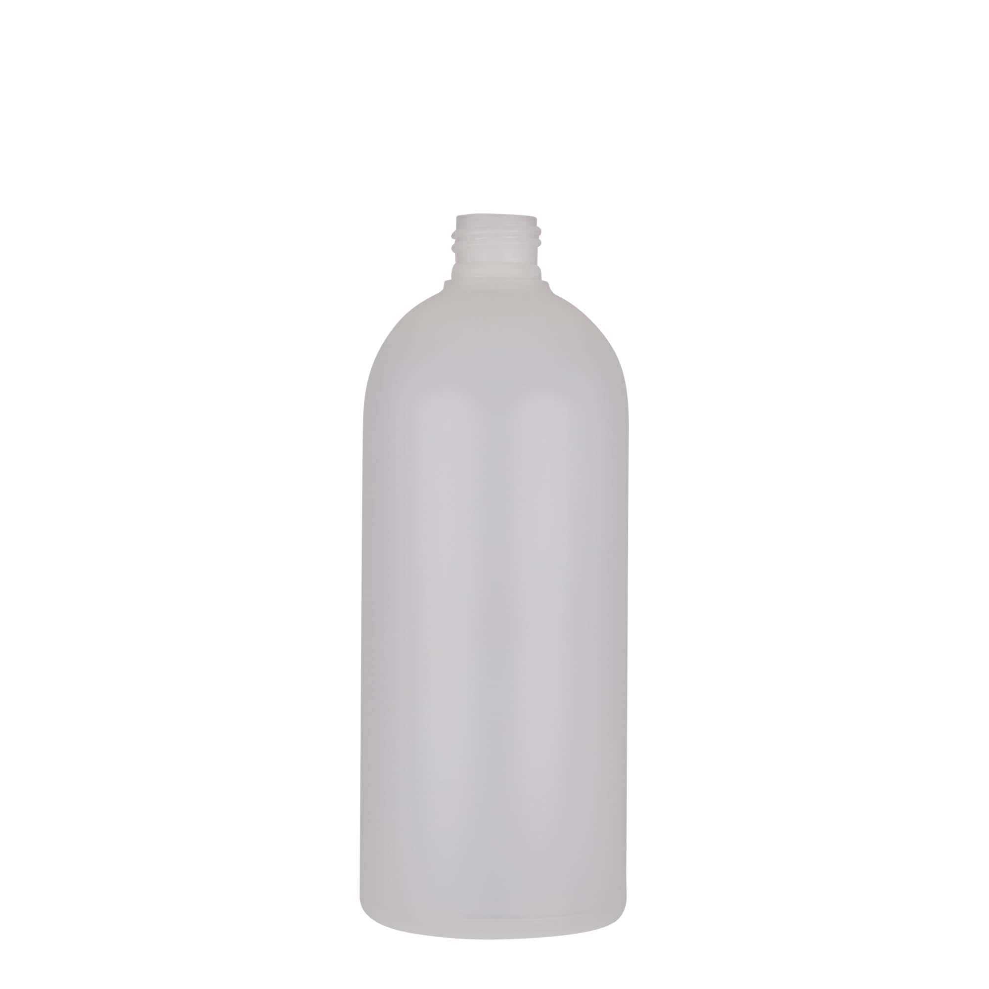 Plastična boca od 500 ml 'Tuffy', HDPE, natur, otvor: GPI 24/410