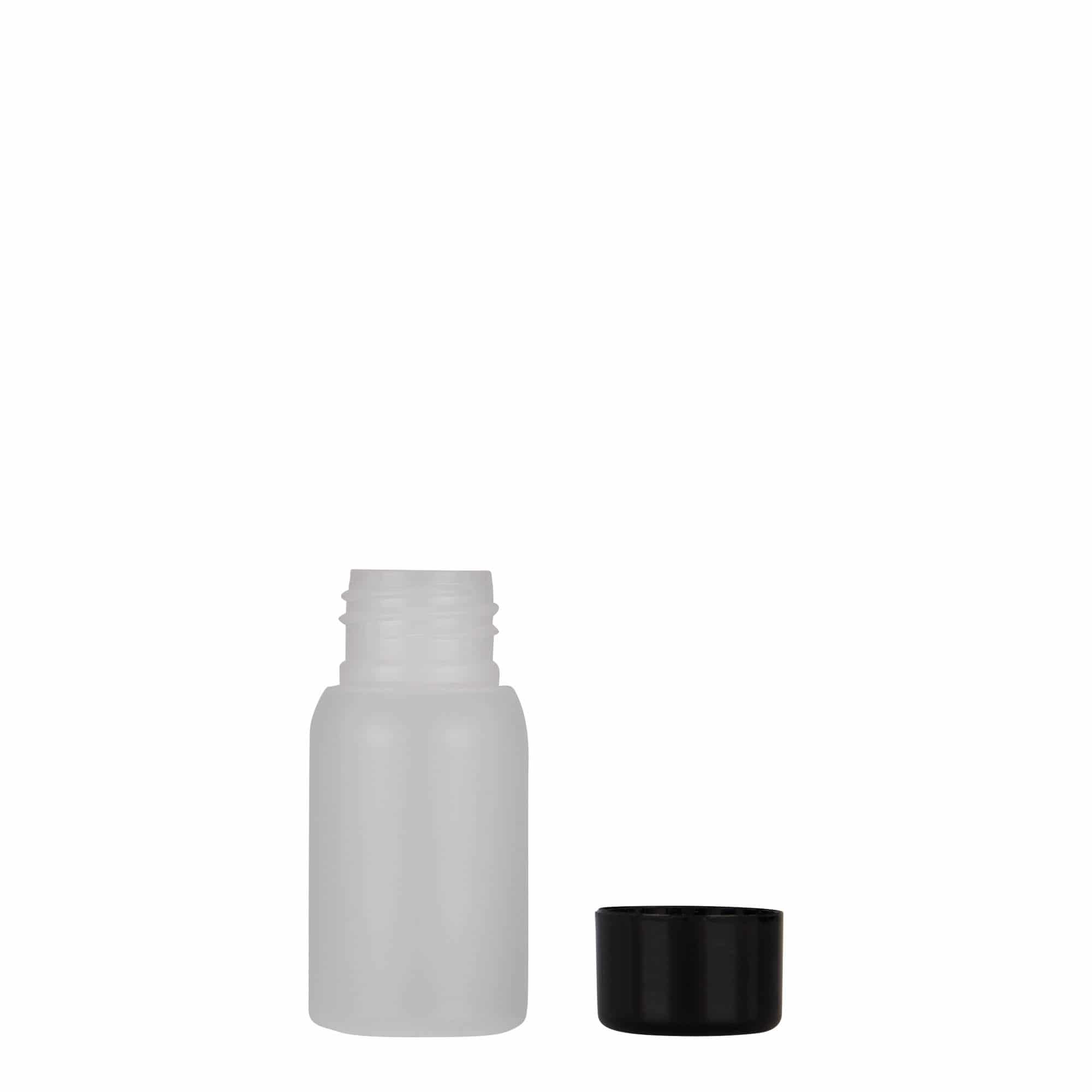 Plastična boca od 30 ml 'Tuffy', HDPE, natur, otvor: GPI 24/410