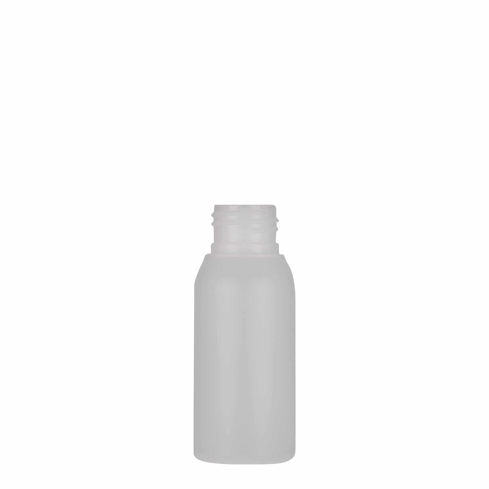 Plastična boca od 50 ml 'Tuffy', HDPE, natur, otvor: GPI 24/410