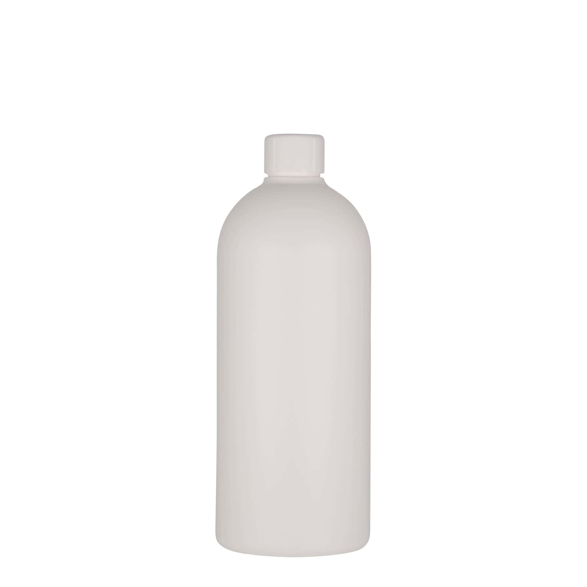 Plastična boca od 500 ml 'Tuffy', HDPE, bela, otvor: GPI 24/410