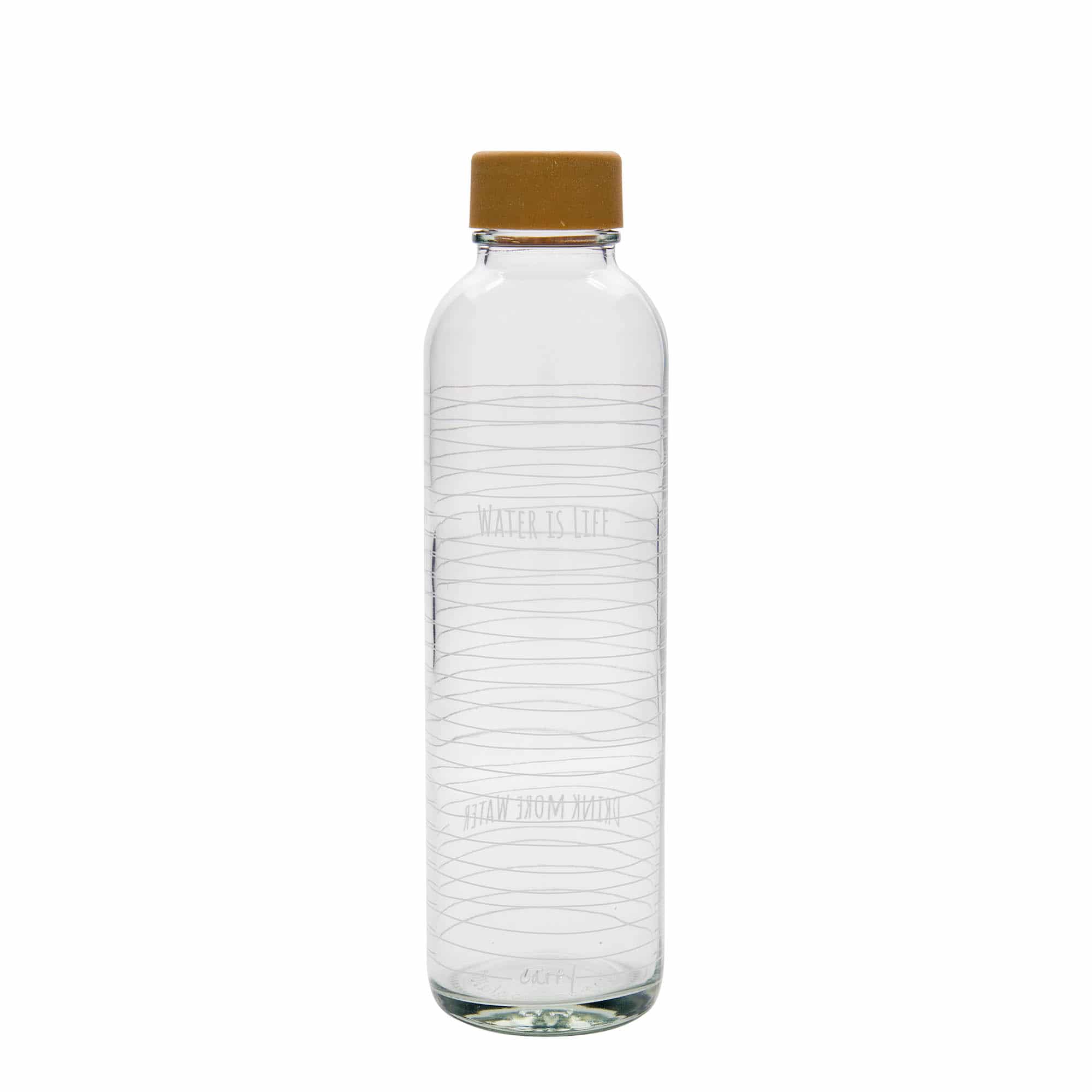 Boca za piće od 700 ml CARRY Bottle, motiv: Water is Life, otvor: Zatvarač sa navojem