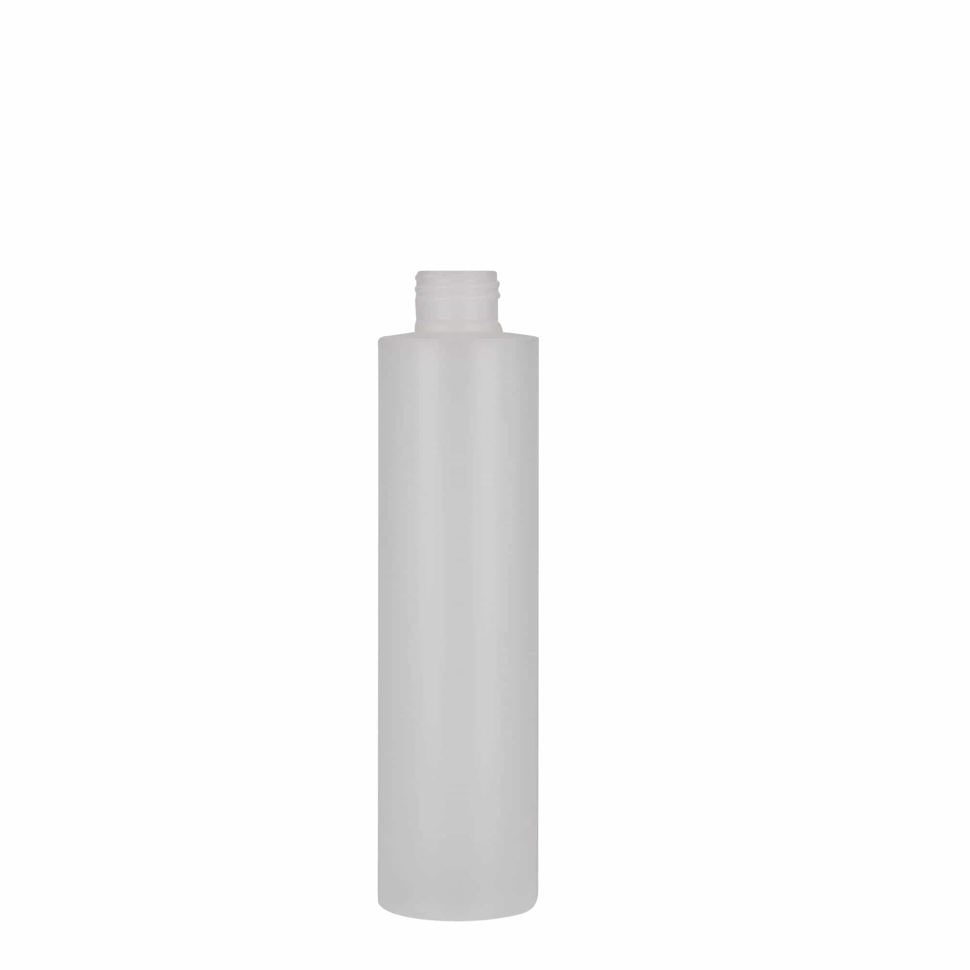 Plastična boca od 200 ml 'Pipe', HDPE, natur, otvor: GPI 24/410