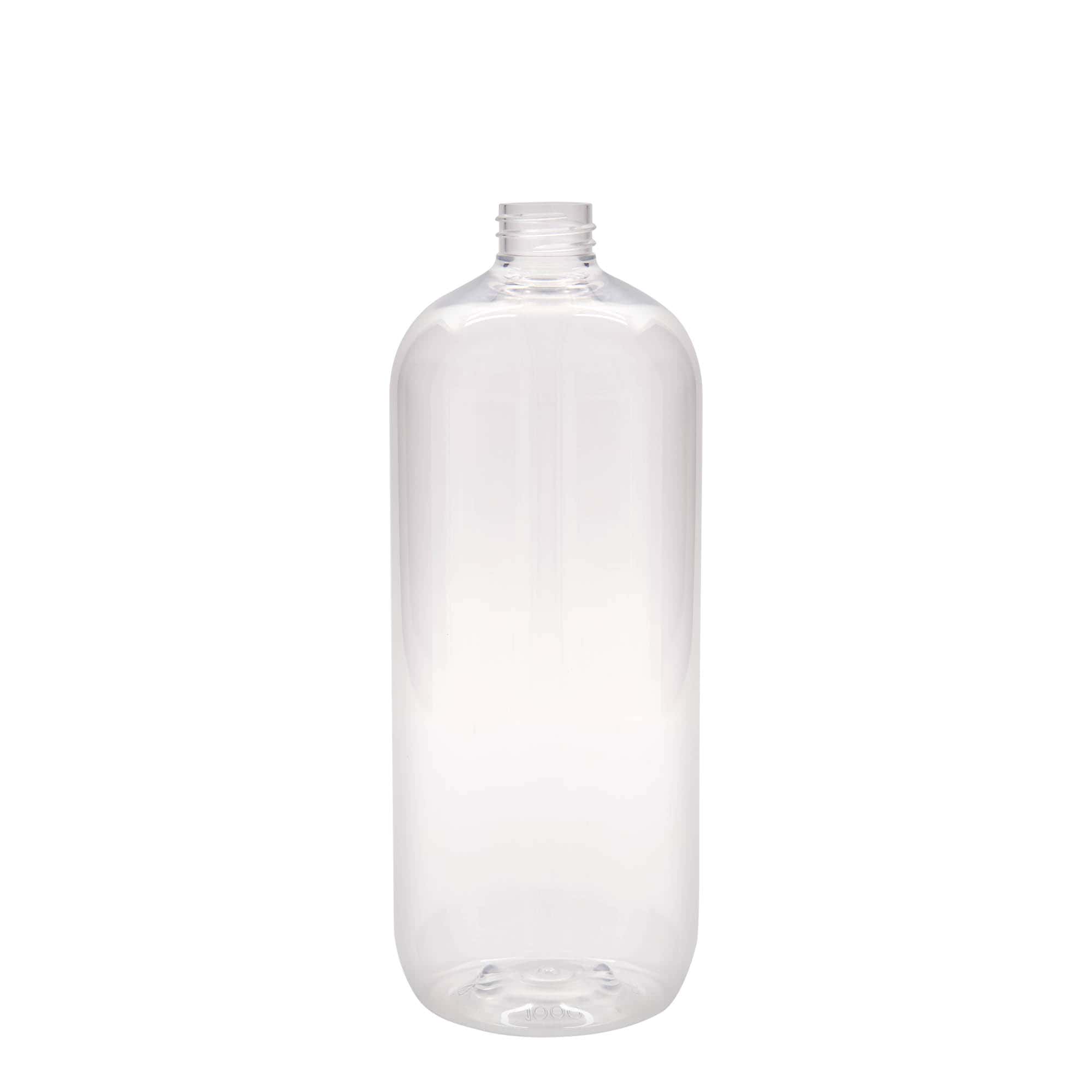 PET boca od 1000 ml 'Boston', plastika, otvor: GPI 28/410