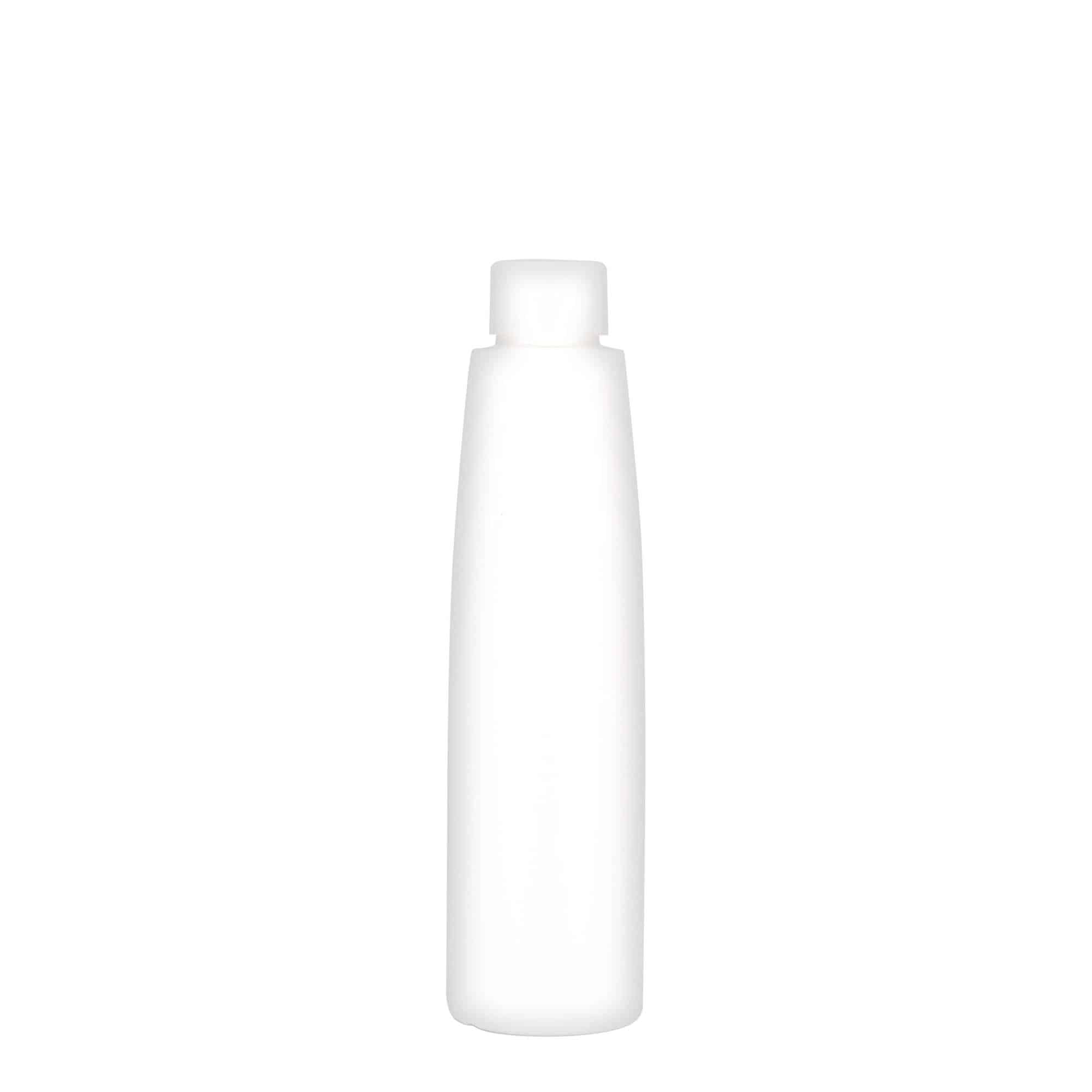 Plastična boca od 200 ml 'Donald', HDPE, bela, otvor: GPI 24/410