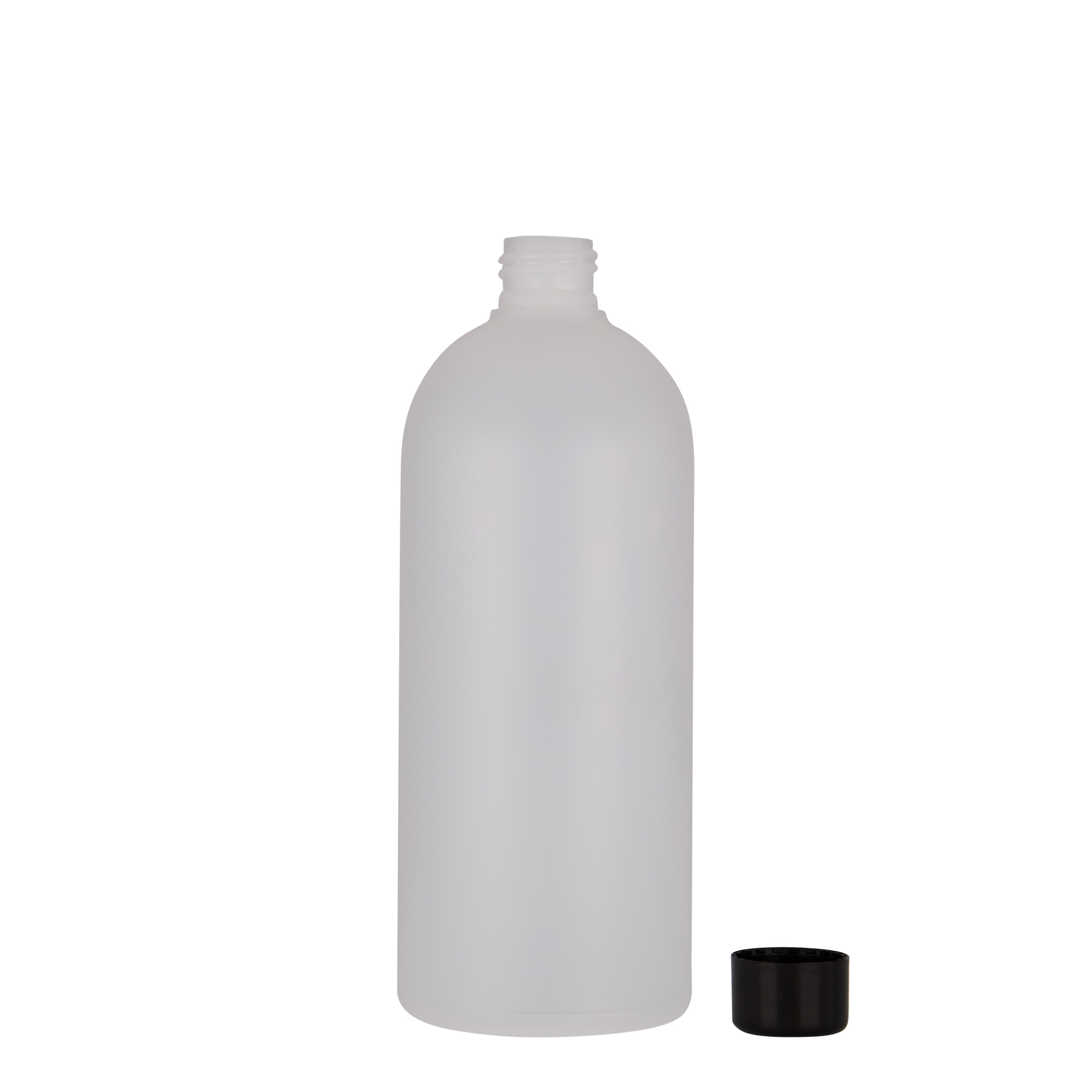 Plastična boca od 500 ml 'Tuffy', HDPE, natur, otvor: GPI 24/410