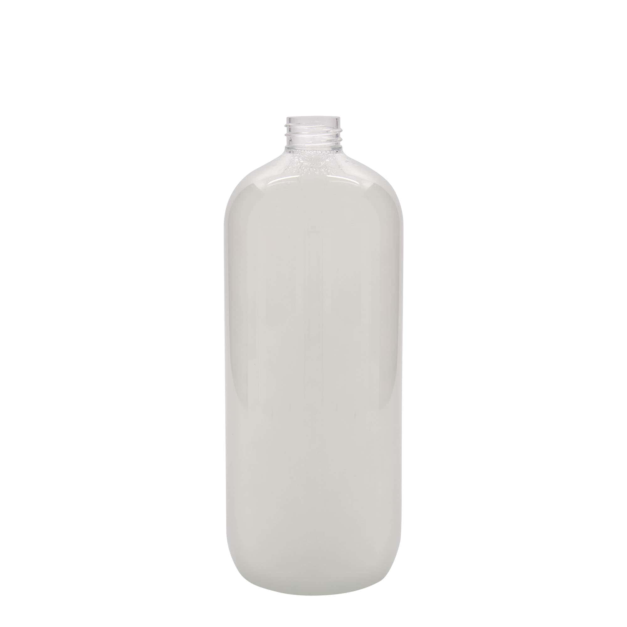 PET boca od 1000 ml 'Boston', plastika, otvor: GPI 28/410