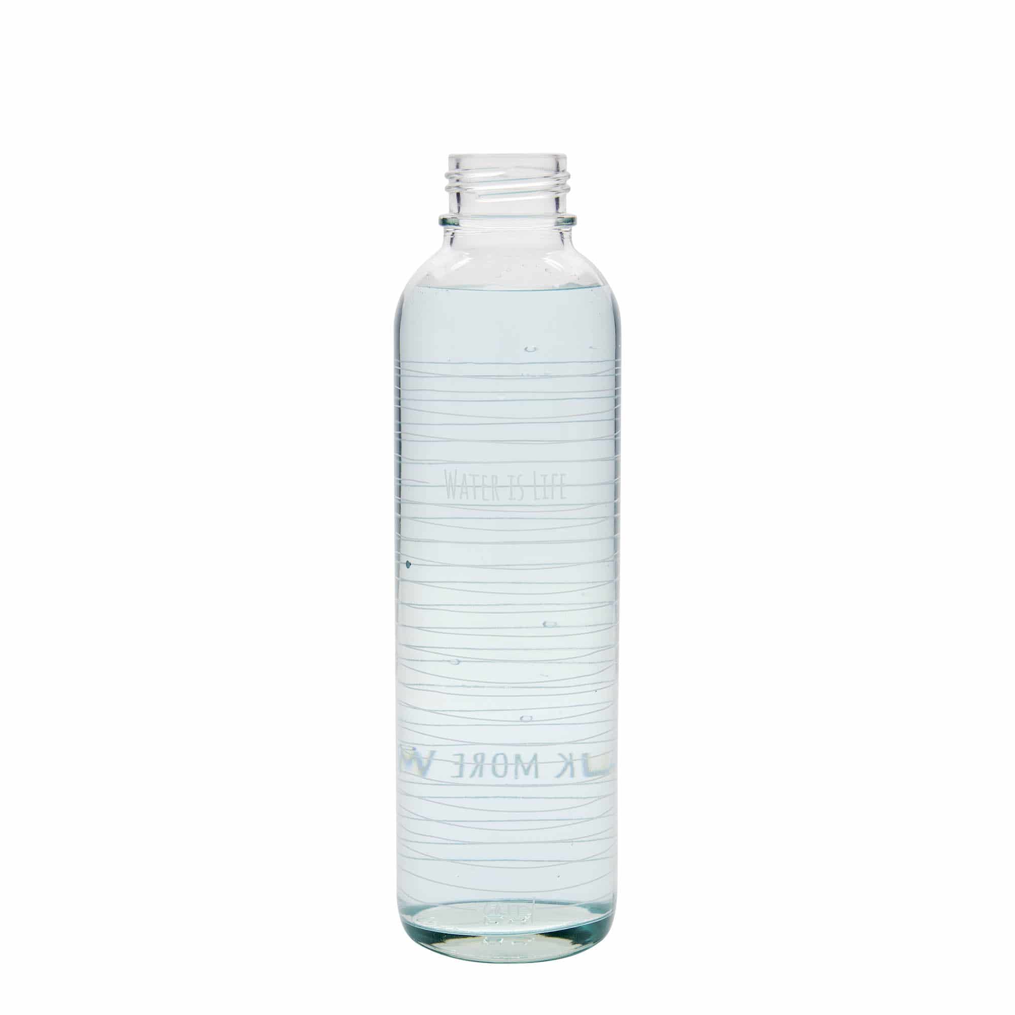 Boca za piće od 700 ml CARRY Bottle, motiv: Water is Life, otvor: Zatvarač sa navojem